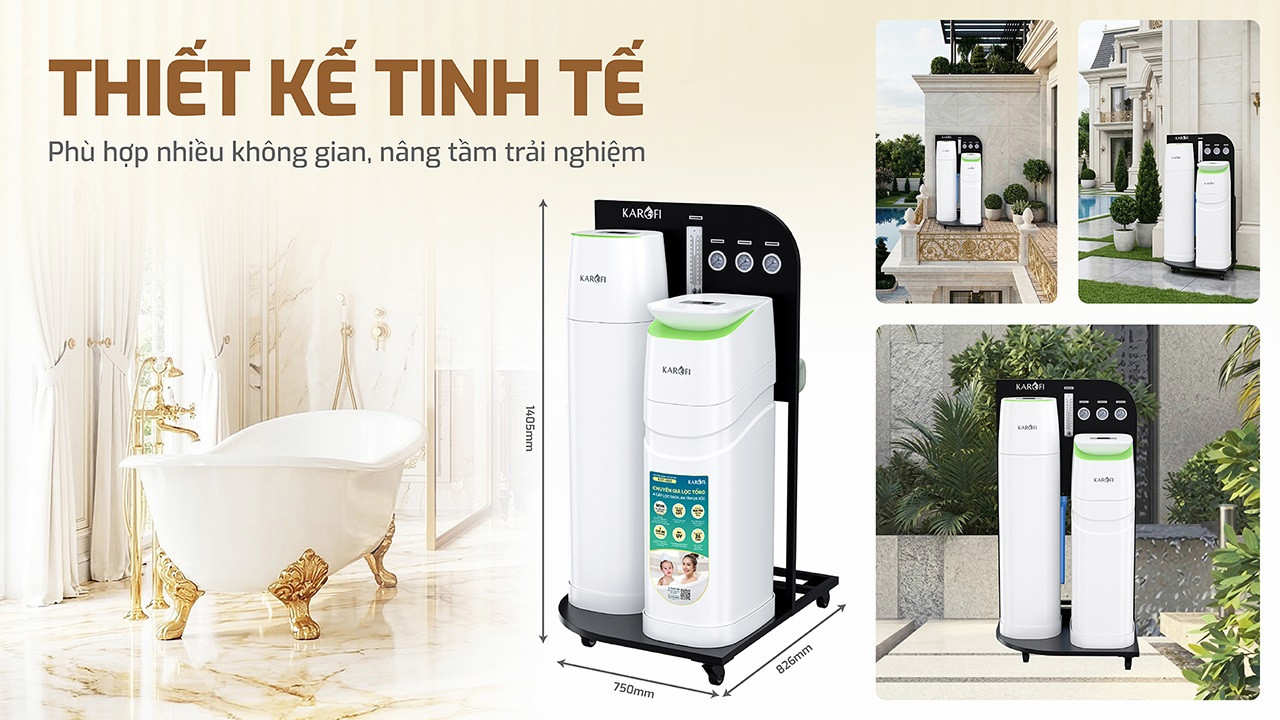 Lọc Tổng Trung Tâm Cao Cấp Karofi KTF - 888